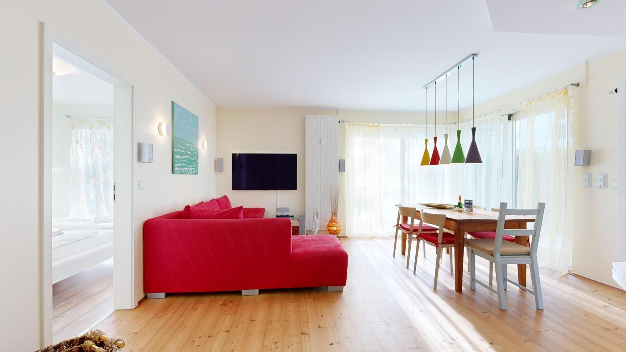 Strandnahe Fewo Mit 2 Schlafzimmern Und Terrasse, Villa Am Kurpark, Binz Exterior photo